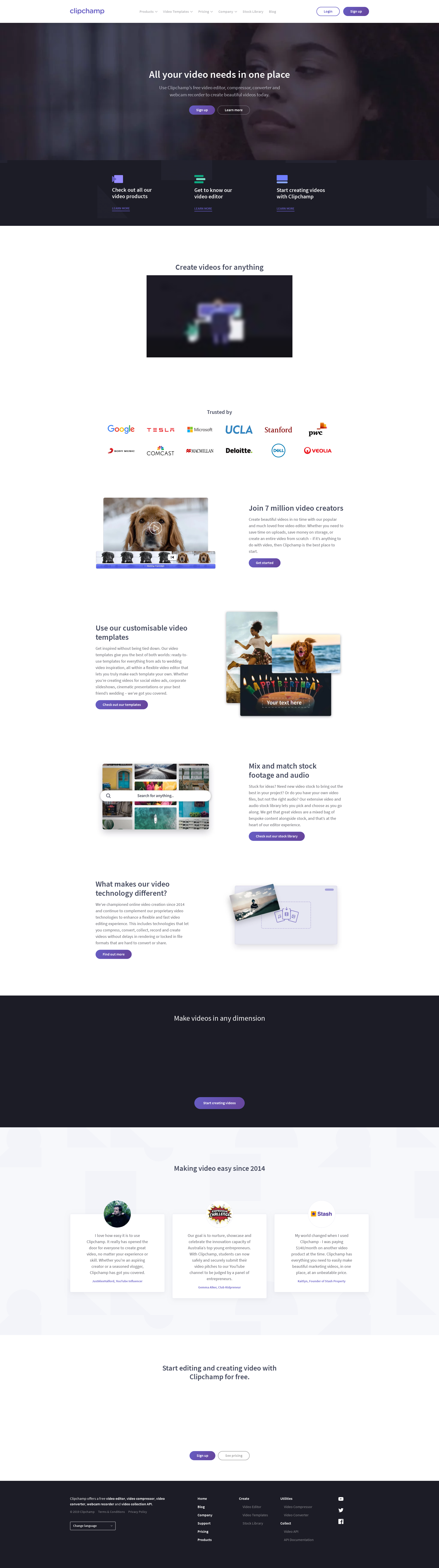 Clipchamp - Startup Galaxy